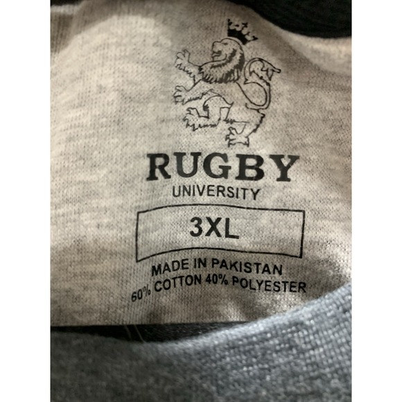 NWT Rugby University Henley Grey 3XL - Picture 3 of 11